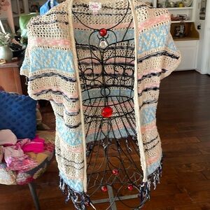 🦺🦺🦺3 for 12$🦺🦺🦺Crochet Fringe Vest